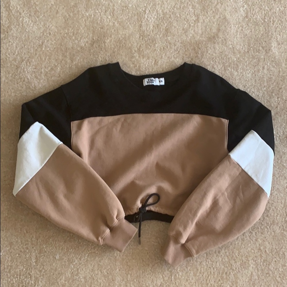A cute multi-colored Tiger Mist sweater